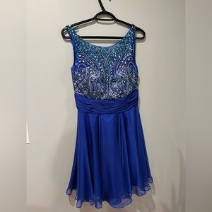 Beaded formal dress